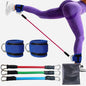 Ankle Resistance Bands with Cuffs for Women & Men - 3-Level Adjustable Leg & Glute Workout Equipment, Portable Home Gym Exercise Bands for Kickbacks, Hip Thrusts, Yoga, Strength Training